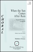 When the Sun Comes After Rain SATB choral sheet music cover